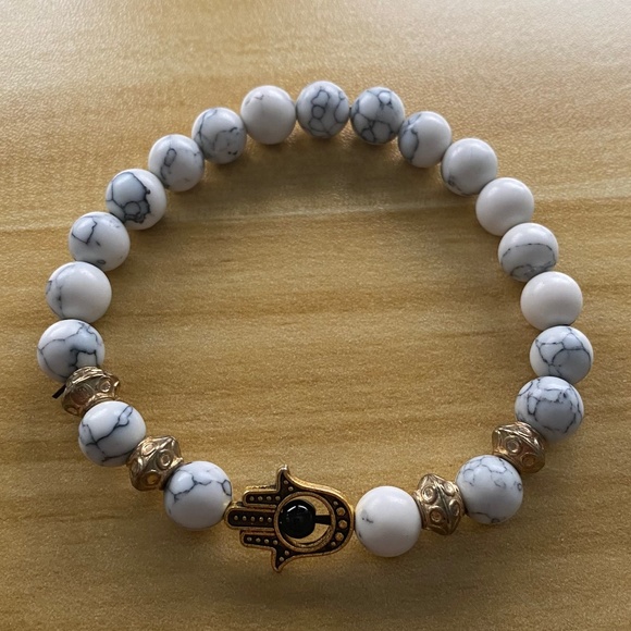 Pura Vida Hamsa Hand Beaded Bracelet - Picture 1 of 1